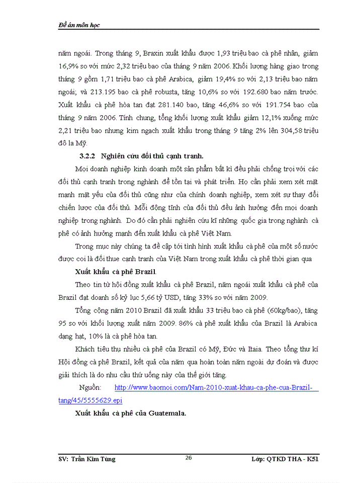 image for page Hoạt động xuất khẩu cà phê của Việt Nam sau hội nhập WTO – thực trạng va giải pháp thúc đẩy