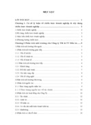 Cơ sở lý luận về chiến lược doanh nghiệp & xây dựng chiến lược doanh nghiệp