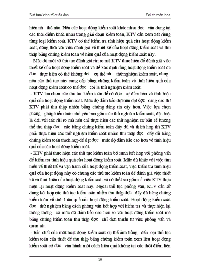 image for page Bàn về việc xây dựng các thủ tục kiểm toán bổ sung trên cơ sở rủi ro kiểm toán