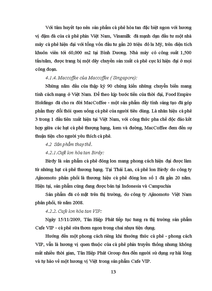 image for page Marketing hỗn hợp của công ty cafe Trung Nguyên tại Anh