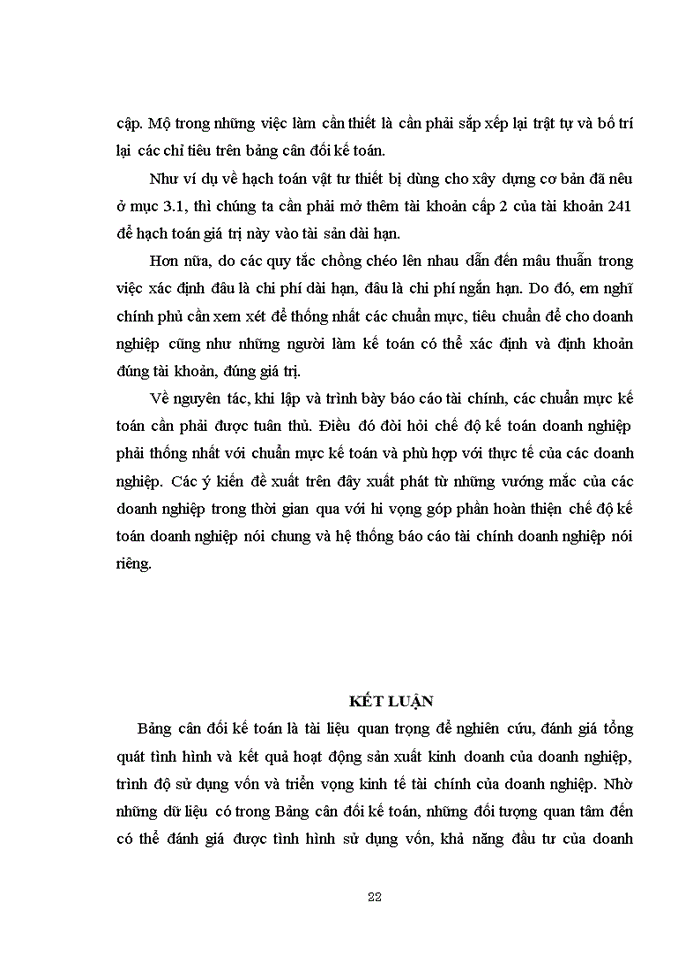 image for page Bàn về Bảng cân đối kế toán