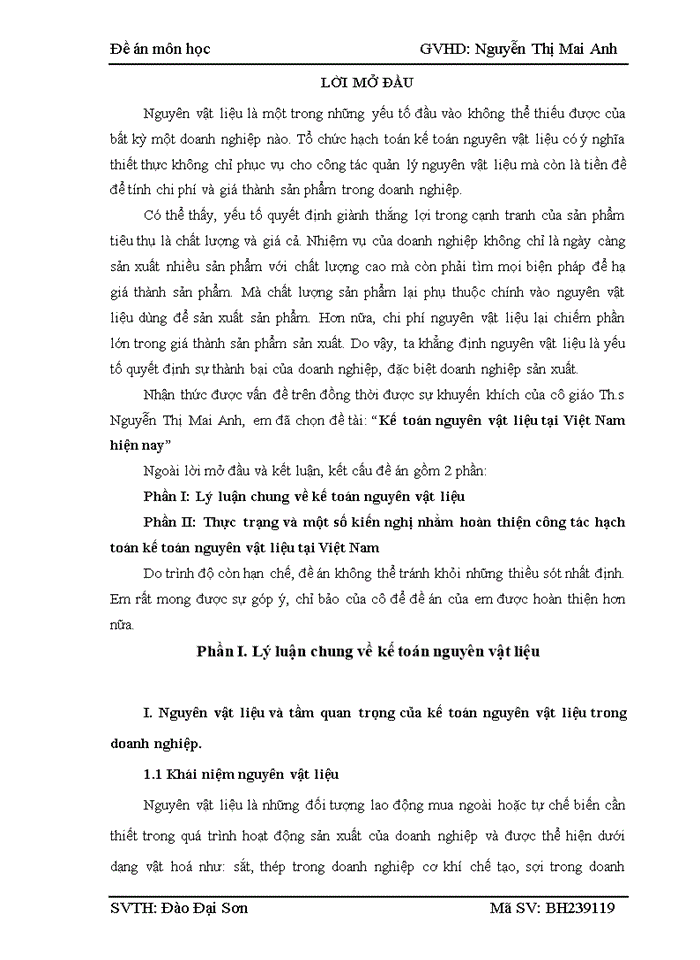 image for page Kế toán nguyên vật liệu tại Việt Nam hiện nay
