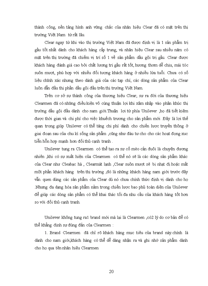 image for page Chiến lược định vị của Clearmen