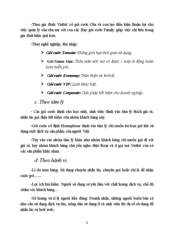 image for page Hoạt động marketing của mạng điện thoại di động VIETTEL