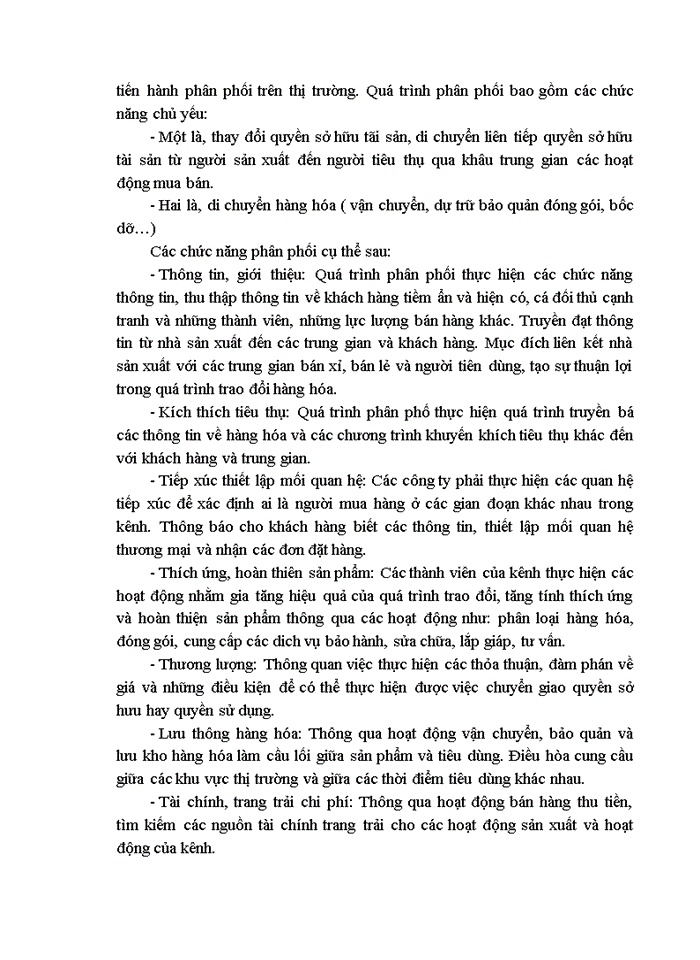 image for page Cơ sở lý luận về hệ thống phân phối sản phẩm của doanh nghiệp