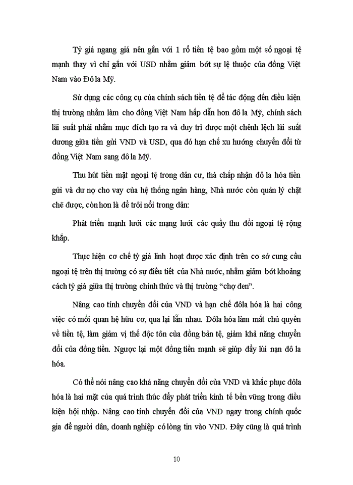 image for page Lý luận chung về hiện tượng đô la hóa