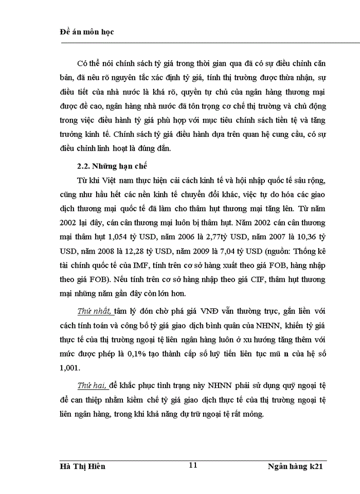 image for page Chính sách tỷ giá tại Việt Nam