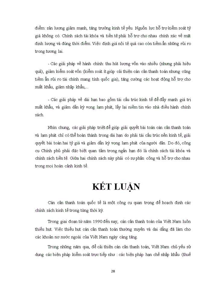 image for page Tình hình cán cân thanh toán của Việt Nam kể từ năm 2000 đến nay