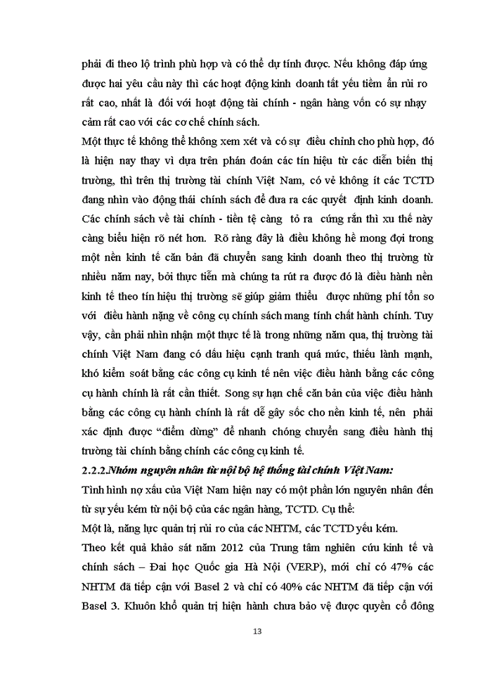 image for page Tình hình nợ xấu trong hệ thống ngân hàng thương mại