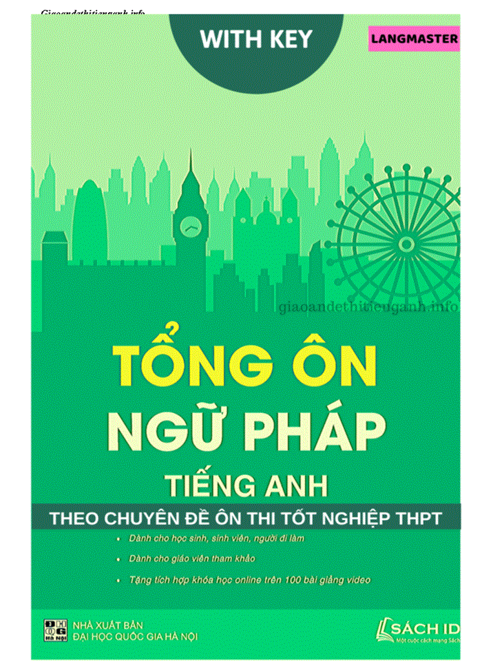 image for page Tổng hợp ngữ pháp tiếng anh
