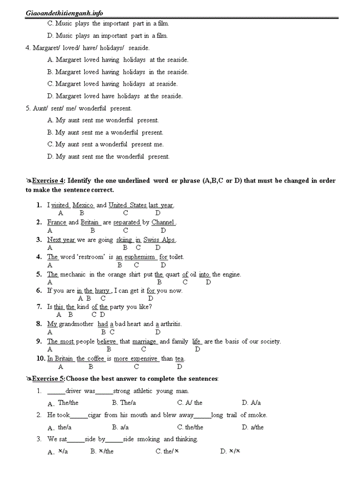 image for page Tổng hợp ngữ pháp tiếng anh