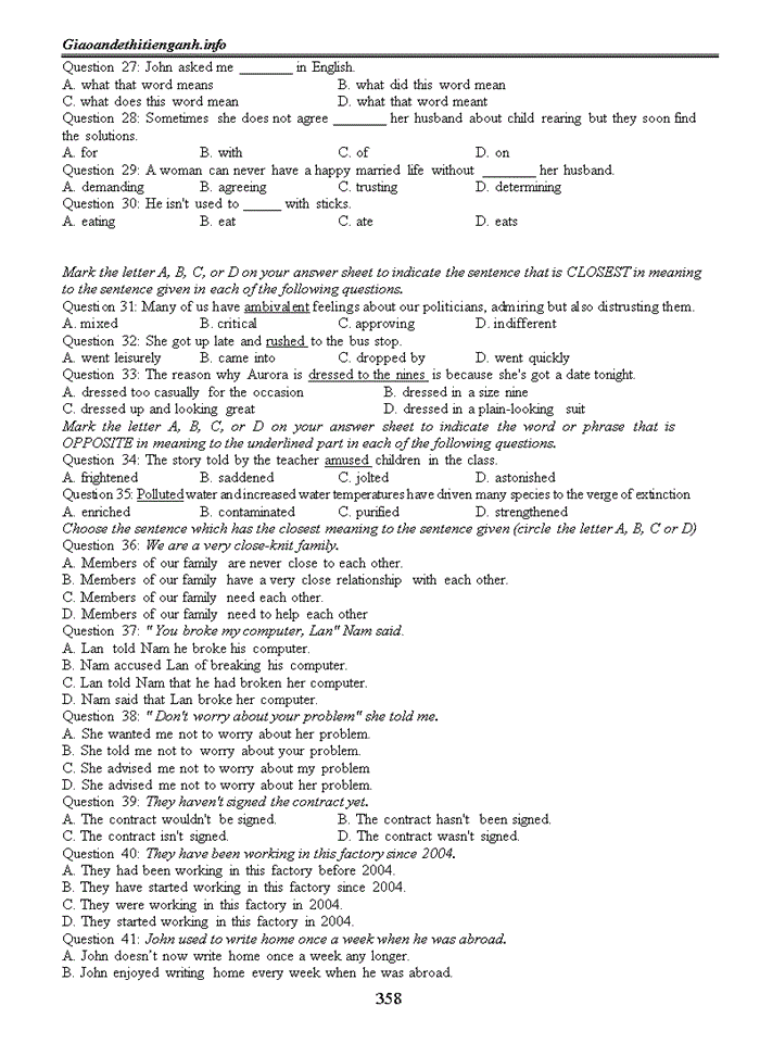image for page Tổng hợp ngữ pháp tiếng anh
