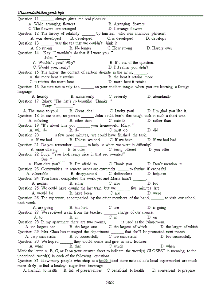 image for page Tổng hợp ngữ pháp tiếng anh