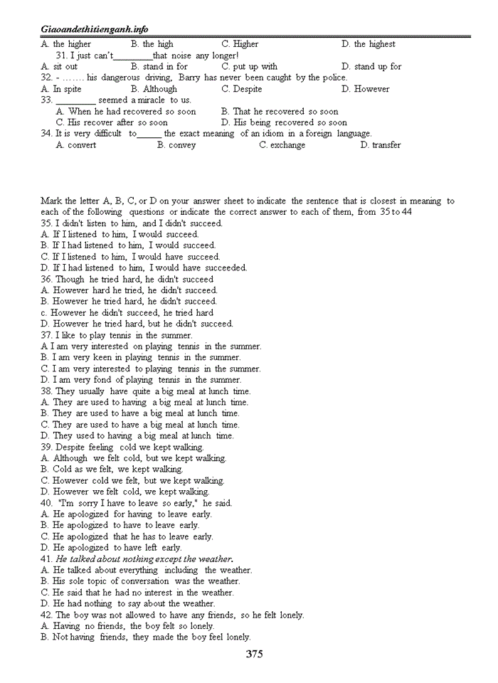 image for page Tổng hợp ngữ pháp tiếng anh