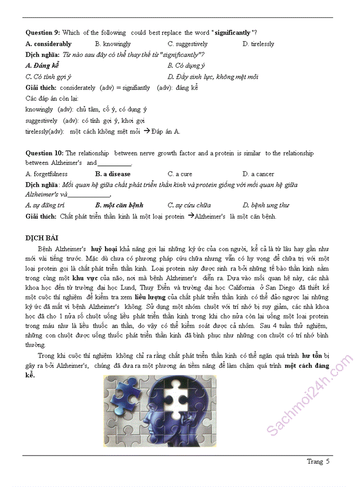 image for page Tổng hợp đề thi thử tiếng anh