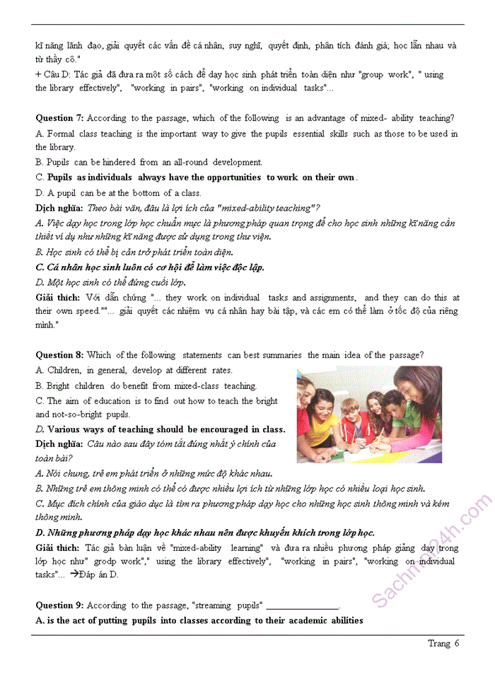 image for page Tổng hợp đề thi thử tiếng anh