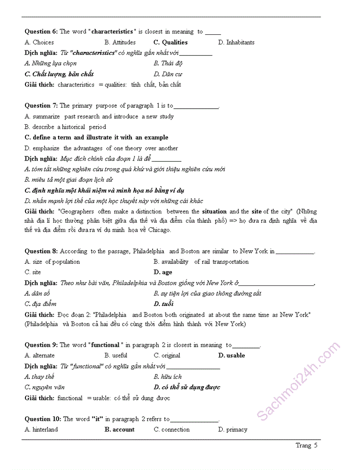 image for page Tổng hợp đề thi thử tiếng anh