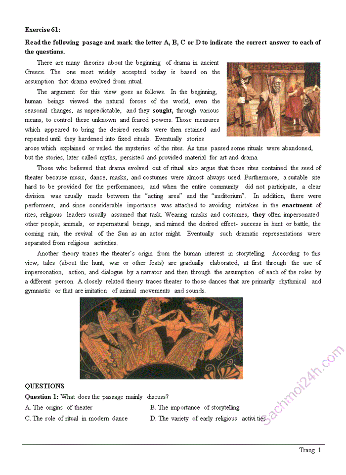 image for page Tổng hợp đề thi thử tiếng anh