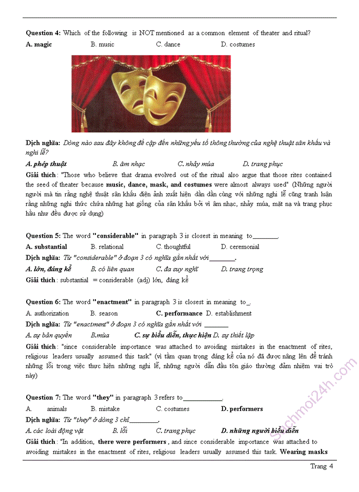 image for page Tổng hợp đề thi thử tiếng anh