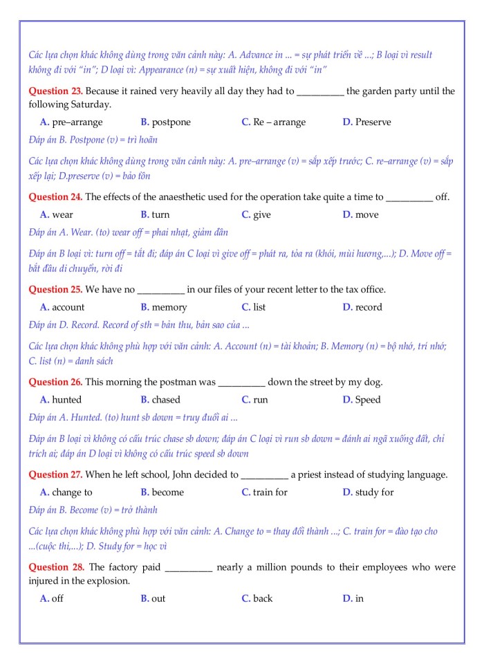 image for page 60 câu trắc nghiệm  tiếng anh
