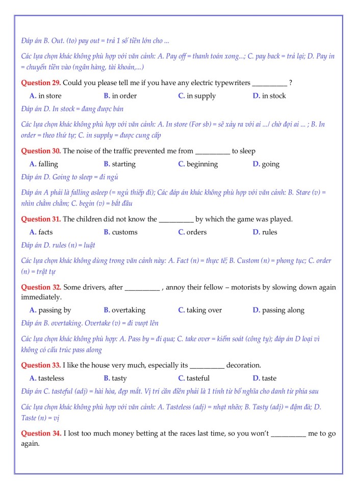 image for page 60 câu trắc nghiệm  tiếng anh