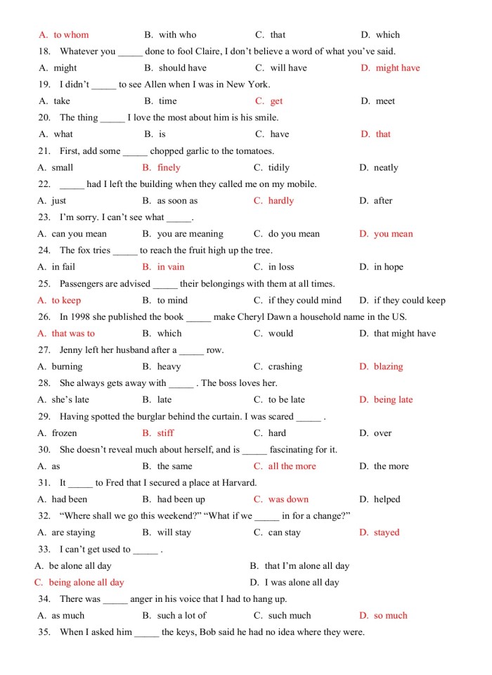 image for page 60 câu trắc nghiệm  tiếng tnh