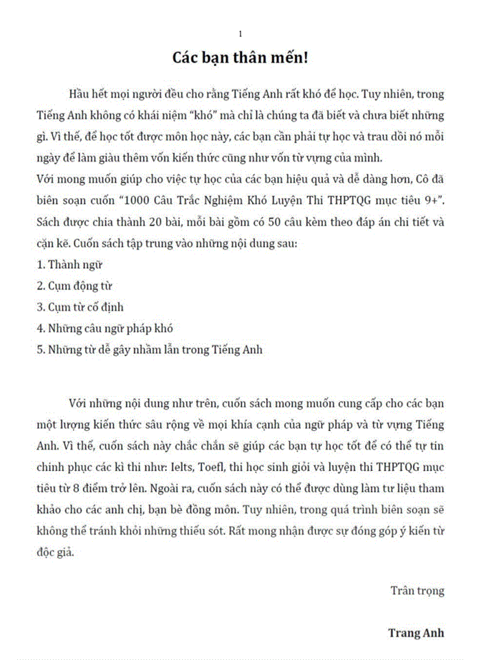image for page 100 câu trắc nghiệm  tiếng anh