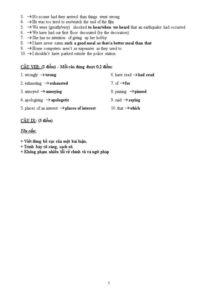 image for page 240 câu trắc nghiệm  tiếng anh