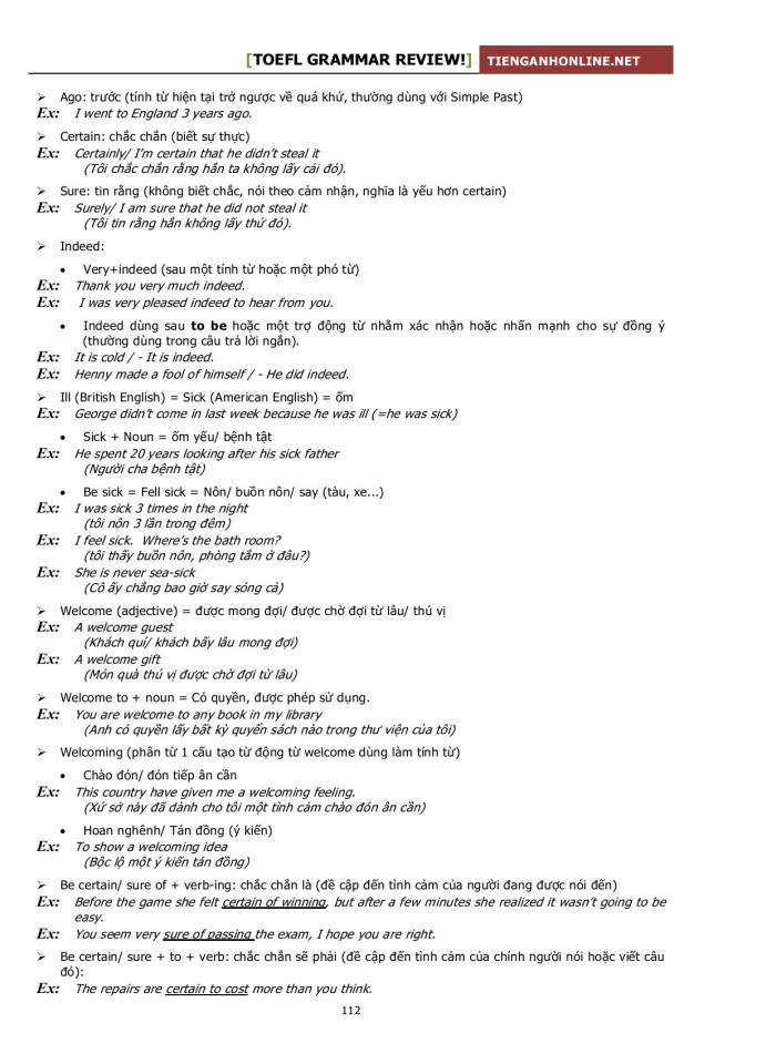 image for page 100 câu trắc nghiệm  tiếng anh