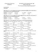 890 câu trắc nghiệm  tiếng anh