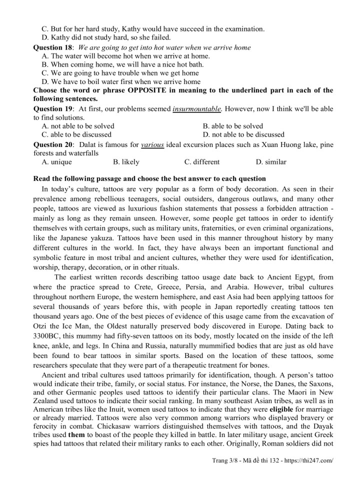 image for page 890 câu trắc nghiệm  tiếng anh