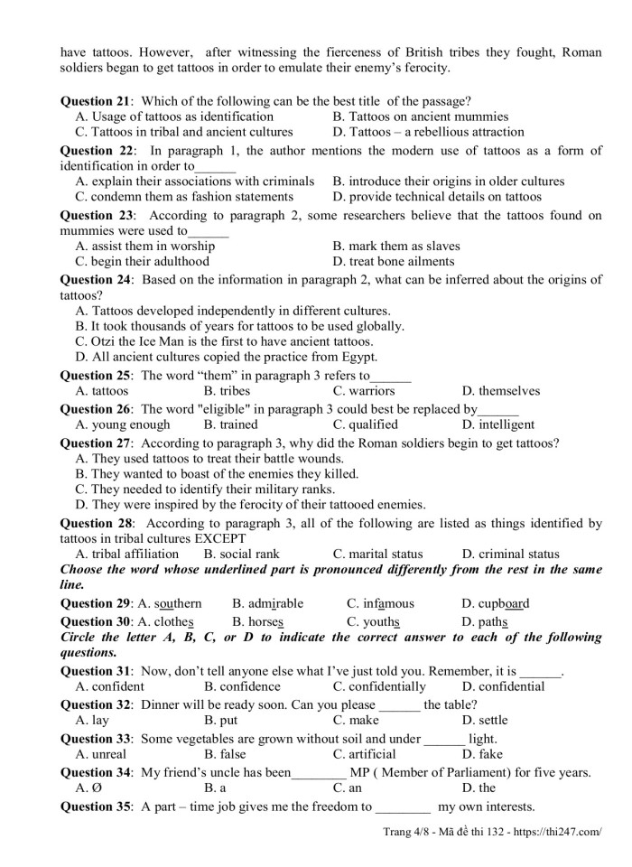 image for page 890 câu trắc nghiệm  tiếng anh