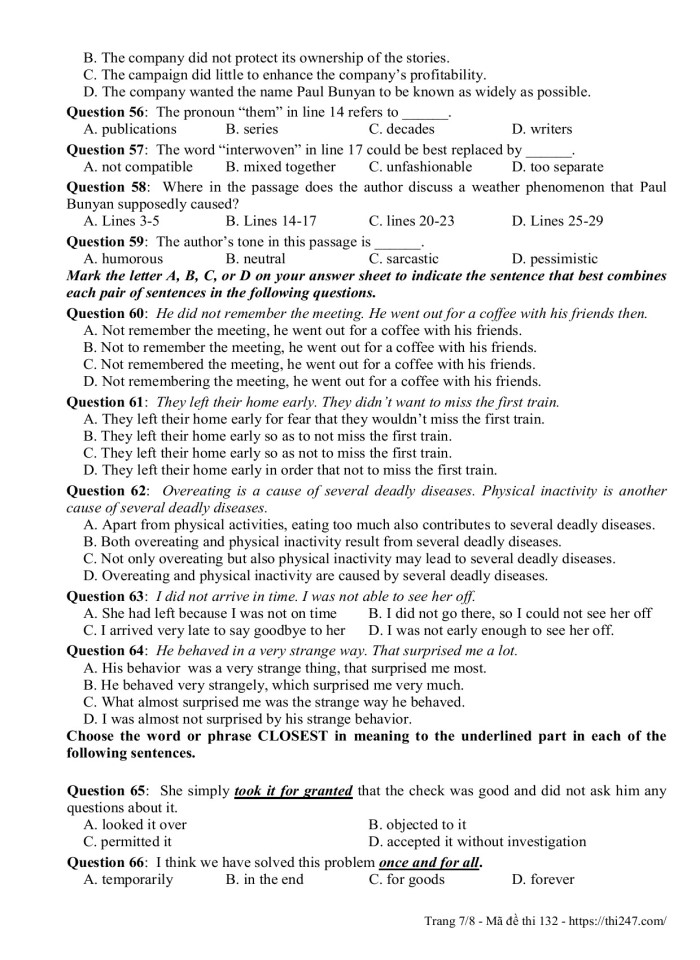 image for page 890 câu trắc nghiệm  tiếng anh