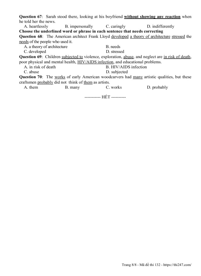 image for page 890 câu trắc nghiệm  tiếng anh