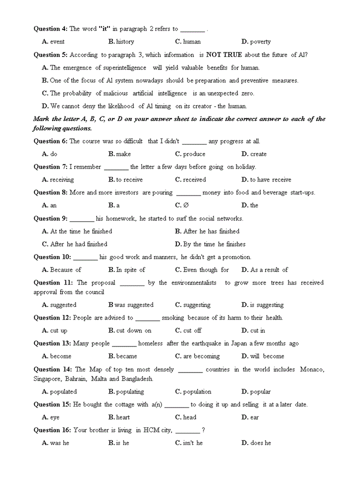 image for page 890 câu trắc nghiệm  tiếng anh