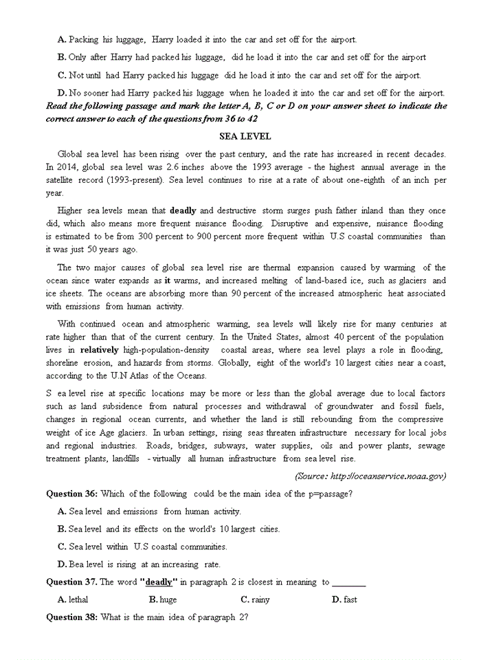 image for page 890 câu trắc nghiệm  tiếng anh