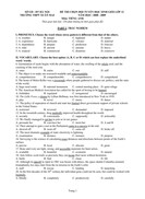 Tuyển tập đề thi học sinh giỏi