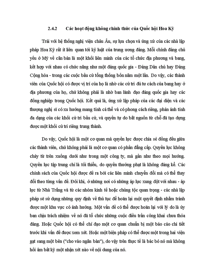 image for page Cơ cấu tổ chức và hoạt động Quốc hội Việt Nam và nghị viện Hoa Kỳ