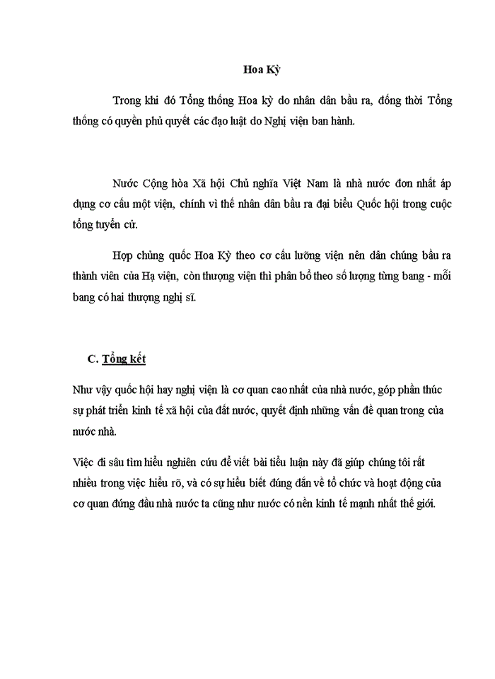 image for page Cơ cấu tổ chức và hoạt động Quốc hội Việt Nam và nghị viện Hoa Kỳ