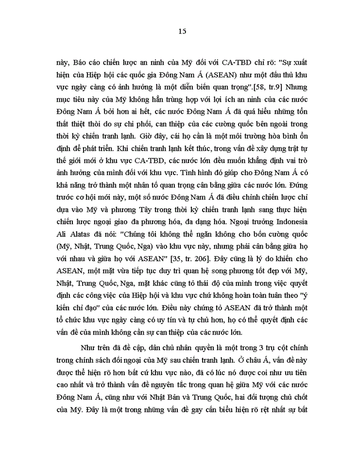 image for page Chính sách của Mỹ đối với Đông Nam Á những năm đầu thế kỷ XXI