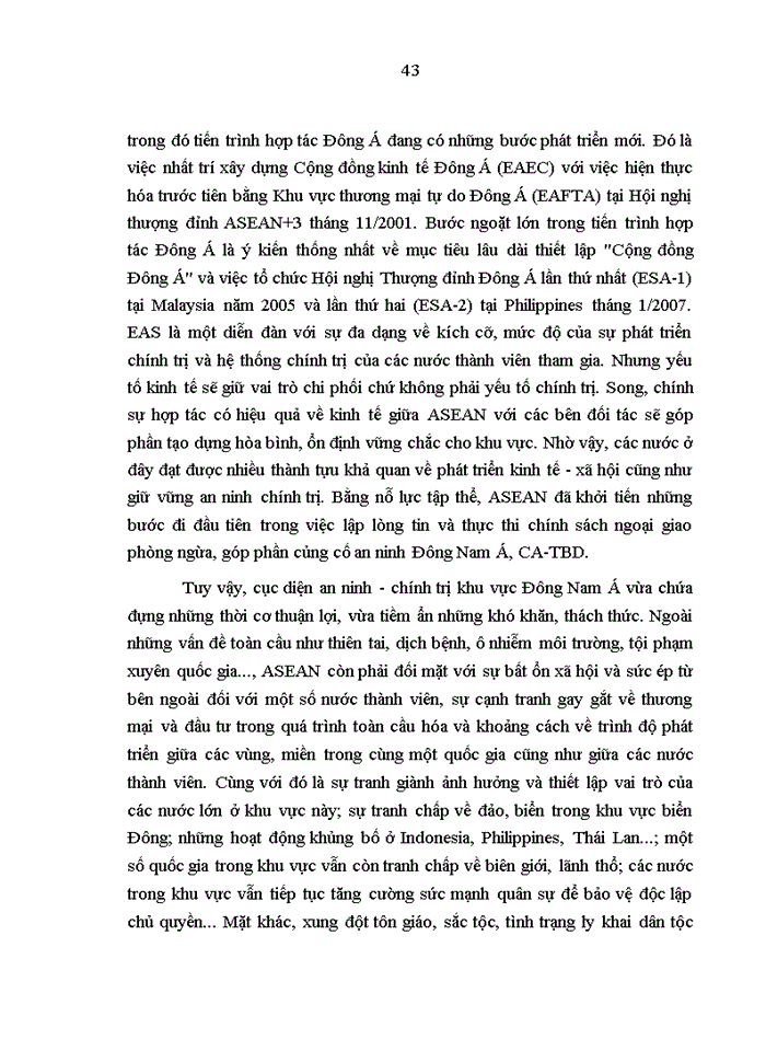 image for page Chính sách của Mỹ đối với Đông Nam Á những năm đầu thế kỷ XXI