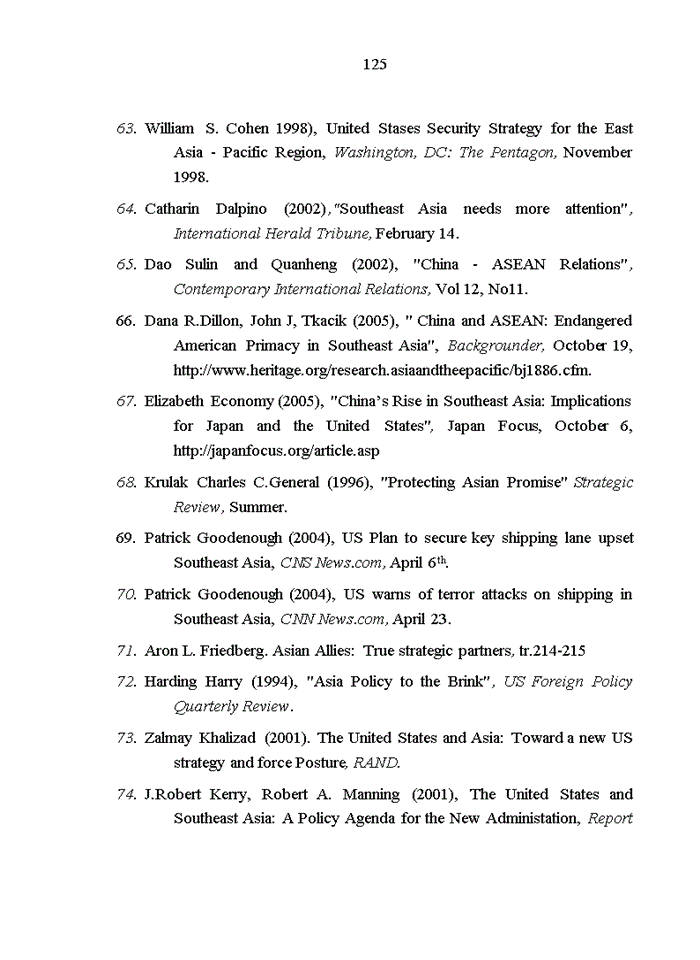 image for page Chính sách của Mỹ đối với Đông Nam Á những năm đầu thế kỷ XXI