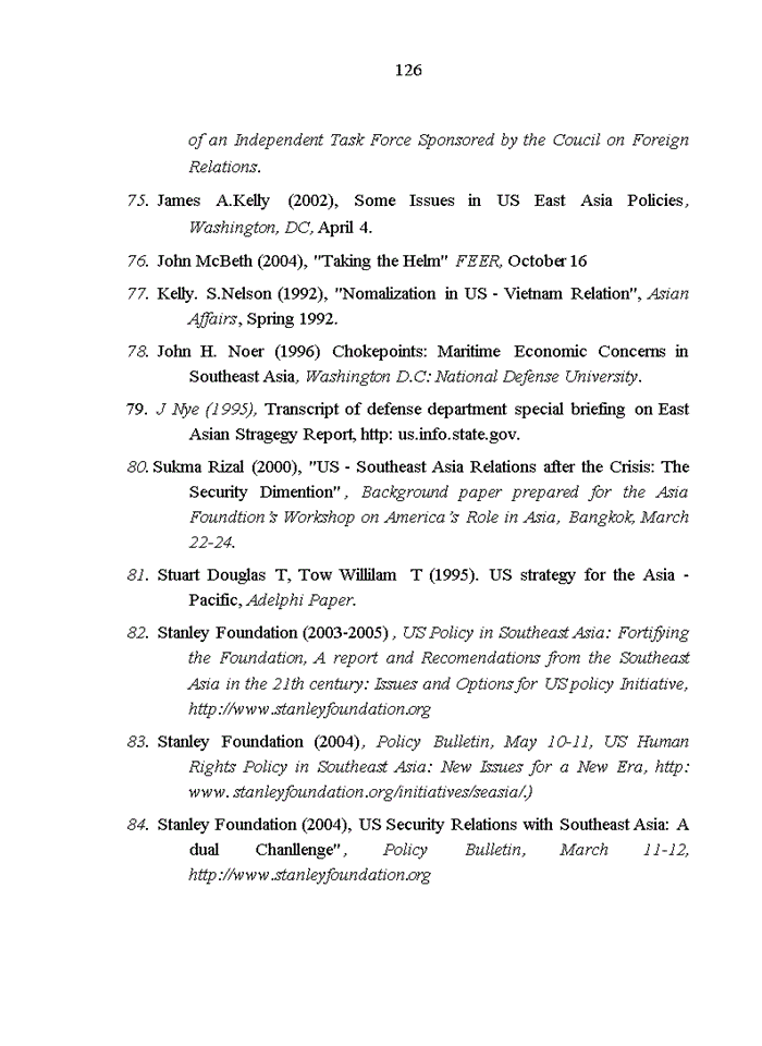 image for page Chính sách của Mỹ đối với Đông Nam Á những năm đầu thế kỷ XXI