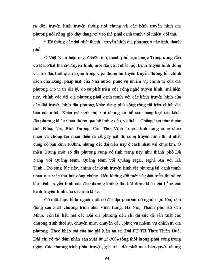 image for page Năng lực cạnh tranh của các kênh truyền hình địa phương ở miền Trung và Tây Nguyên hiện nay