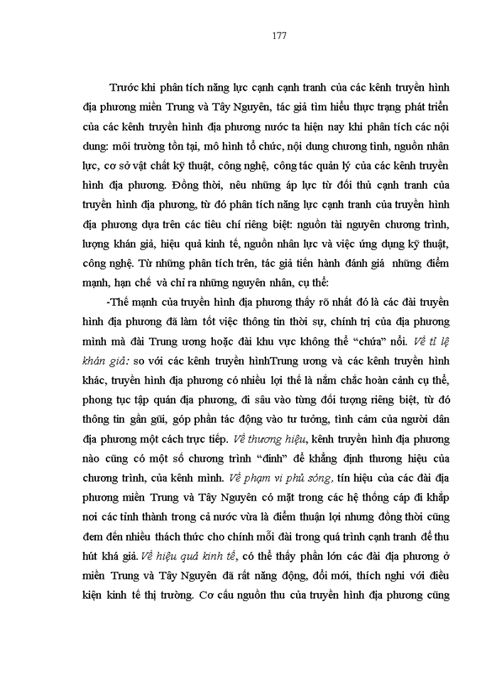 image for page Năng lực cạnh tranh của các kênh truyền hình địa phương ở miền Trung và Tây Nguyên hiện nay