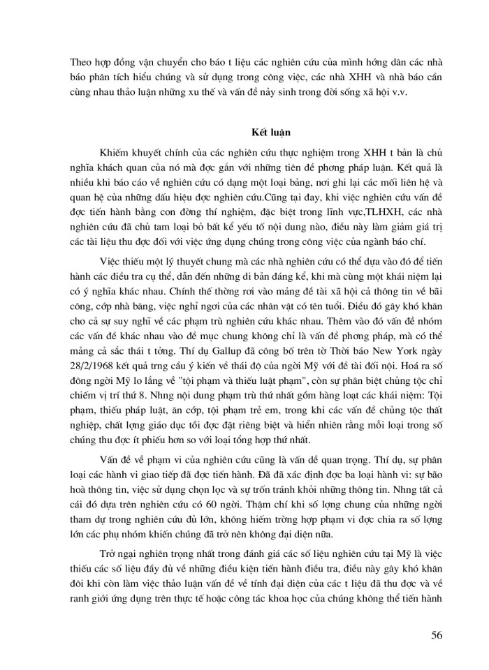 image for page Nghiên cứu xã hội học về các ấn phẩm, đài phát thanh và vô tuyến truyền hinh ở các nước tư bản phát triển