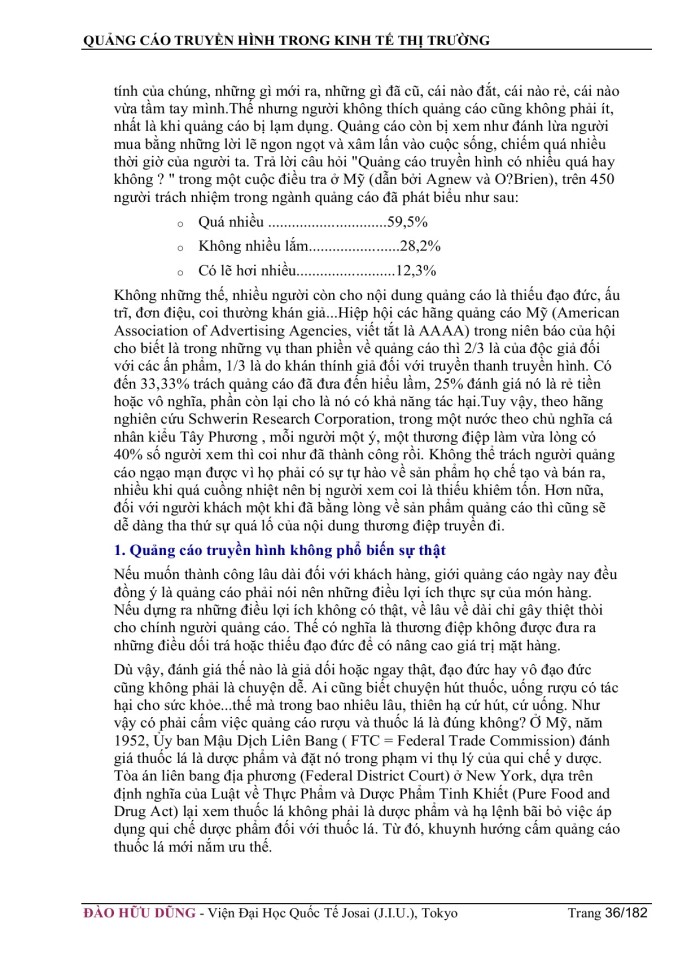 image for page Quảng cáo truyền hình trong kinh tế thị trường