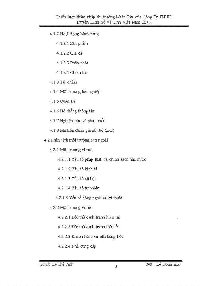 image for page Chiến lược thâm nhập thị trường Miền Tây của Công Ty TNHH Truyền Hình Số Vệ Tinh Việt Nam (K+)