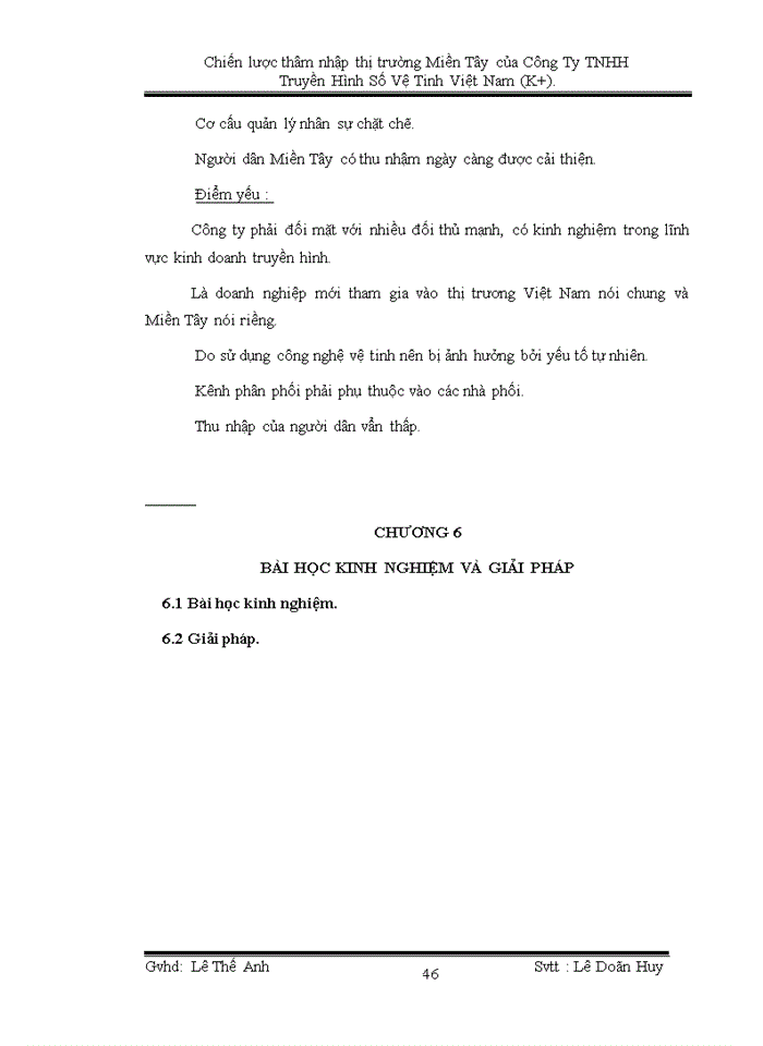 image for page Chiến lược thâm nhập thị trường Miền Tây của Công Ty TNHH Truyền Hình Số Vệ Tinh Việt Nam (K+)