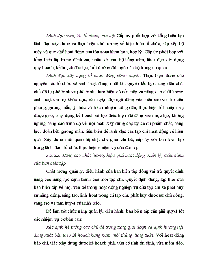 image for page Nâng cao năng lực cạnh tranh của các tạp chí ban đảng trong thời kỳ đổi mới và hội nhập quốc tế